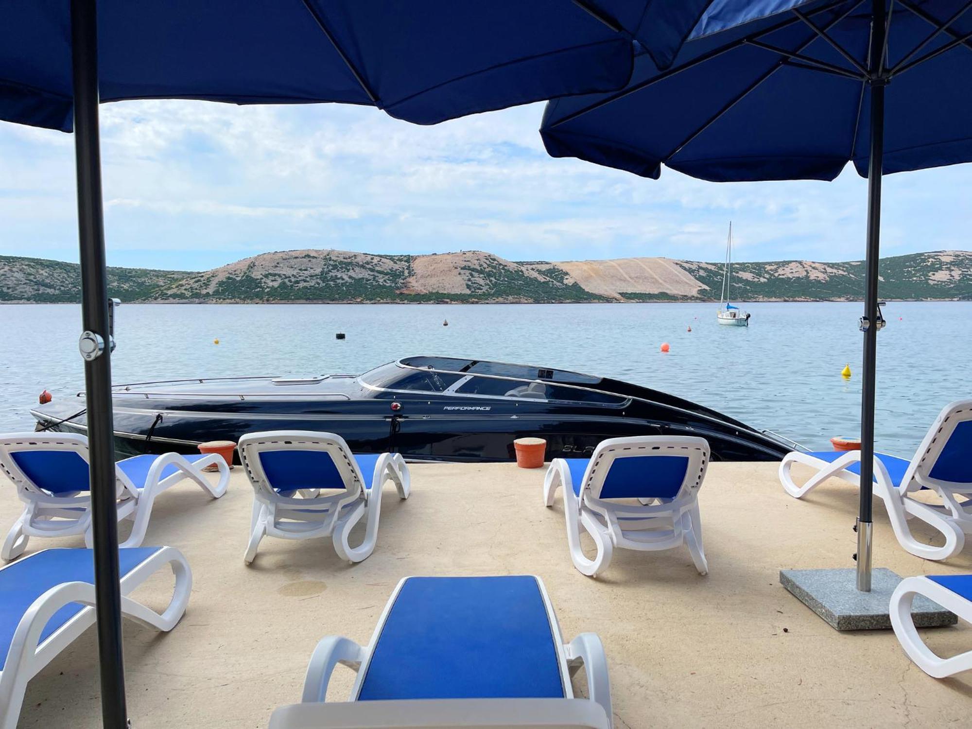 Villa Olivija-Direkt Am Strand! Stara Novalja Exterior foto