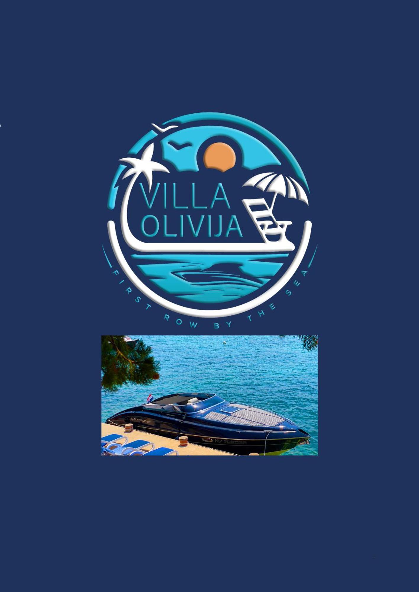 Villa Olivija-Direkt Am Strand! Stara Novalja Exterior foto